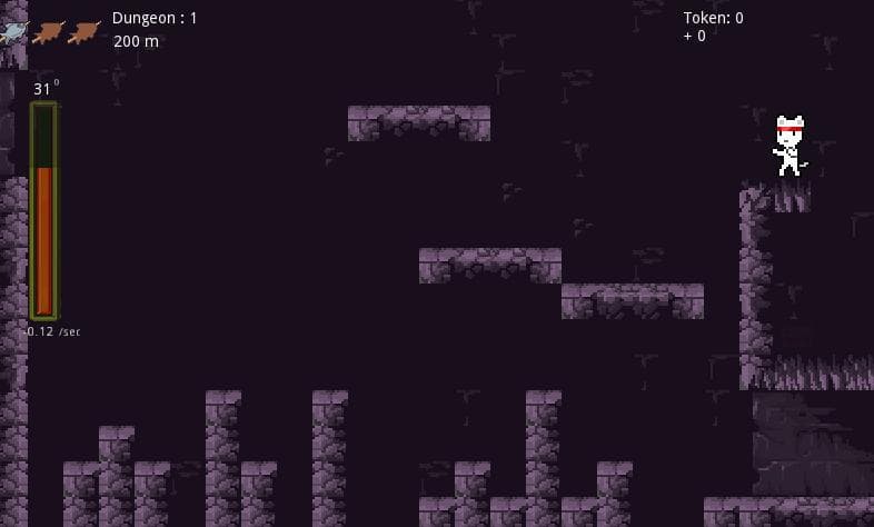 White Cat Wanders in The Dark Assbyss screenshot 2
