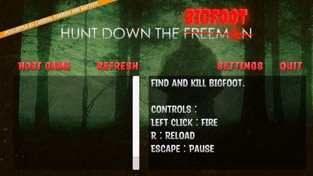 Hunt Down The Bigfoot