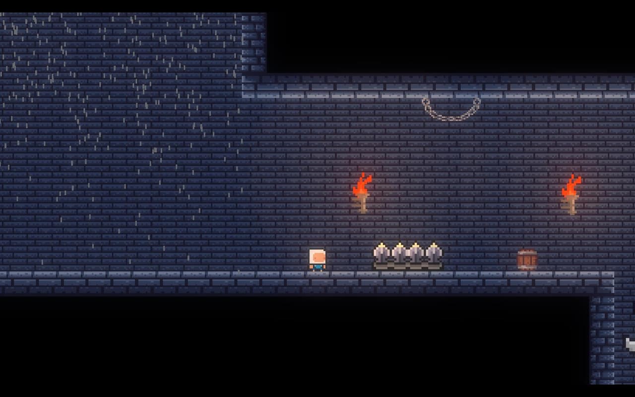 The child in the cave from Omar_Godot screenshot 3