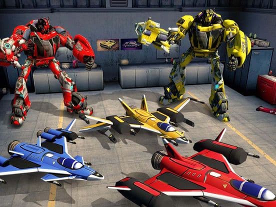 Flying Robot War Plane screenshot 5