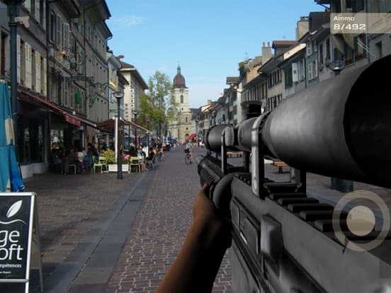 Sniper Camera Gun 3D screenshot 2