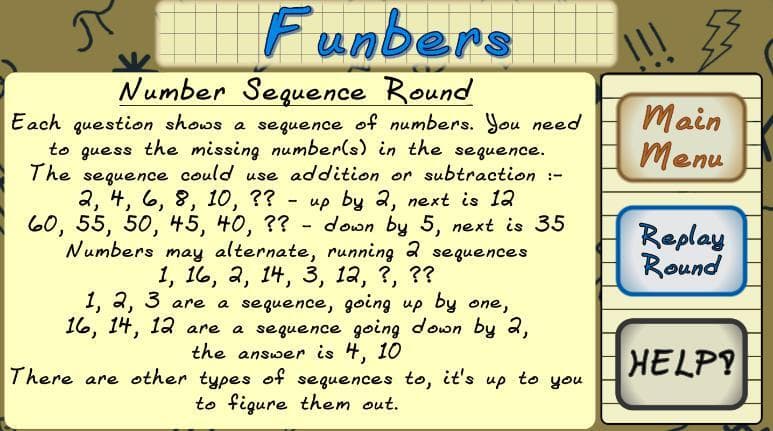 Funbers screenshot 2
