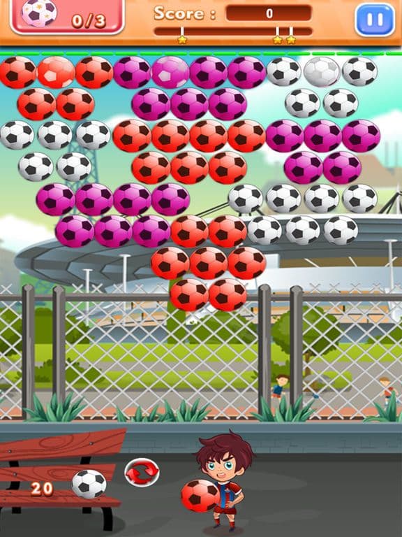 Soccer Bubble Shooter screenshot 3