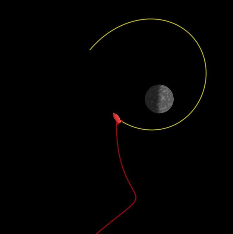 Erth - fly a rocket in a tiny solar system with realistic physics screenshot 3