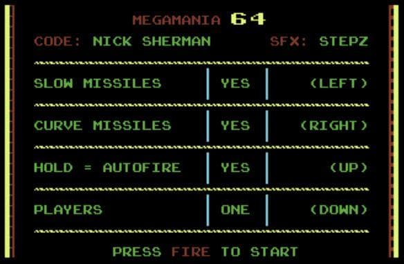Megamania C64
