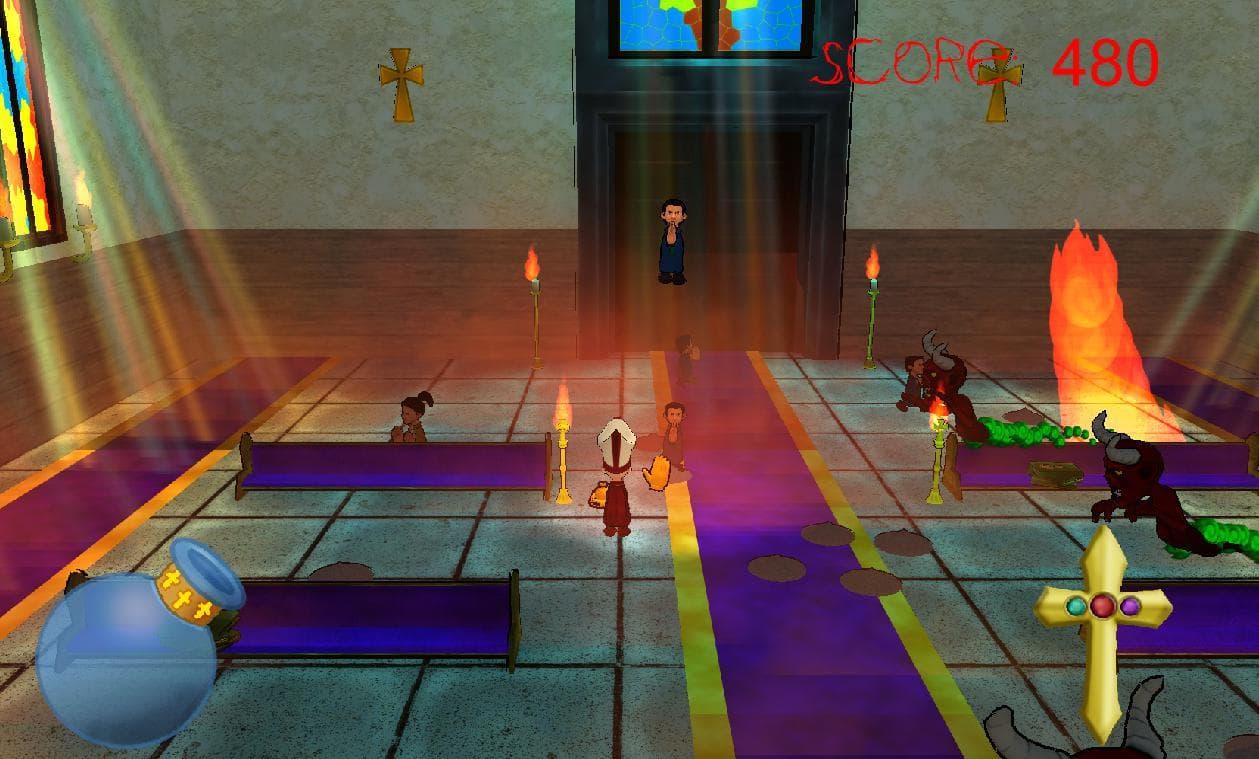 Pope Simulator (Wave to Save) screenshot 4