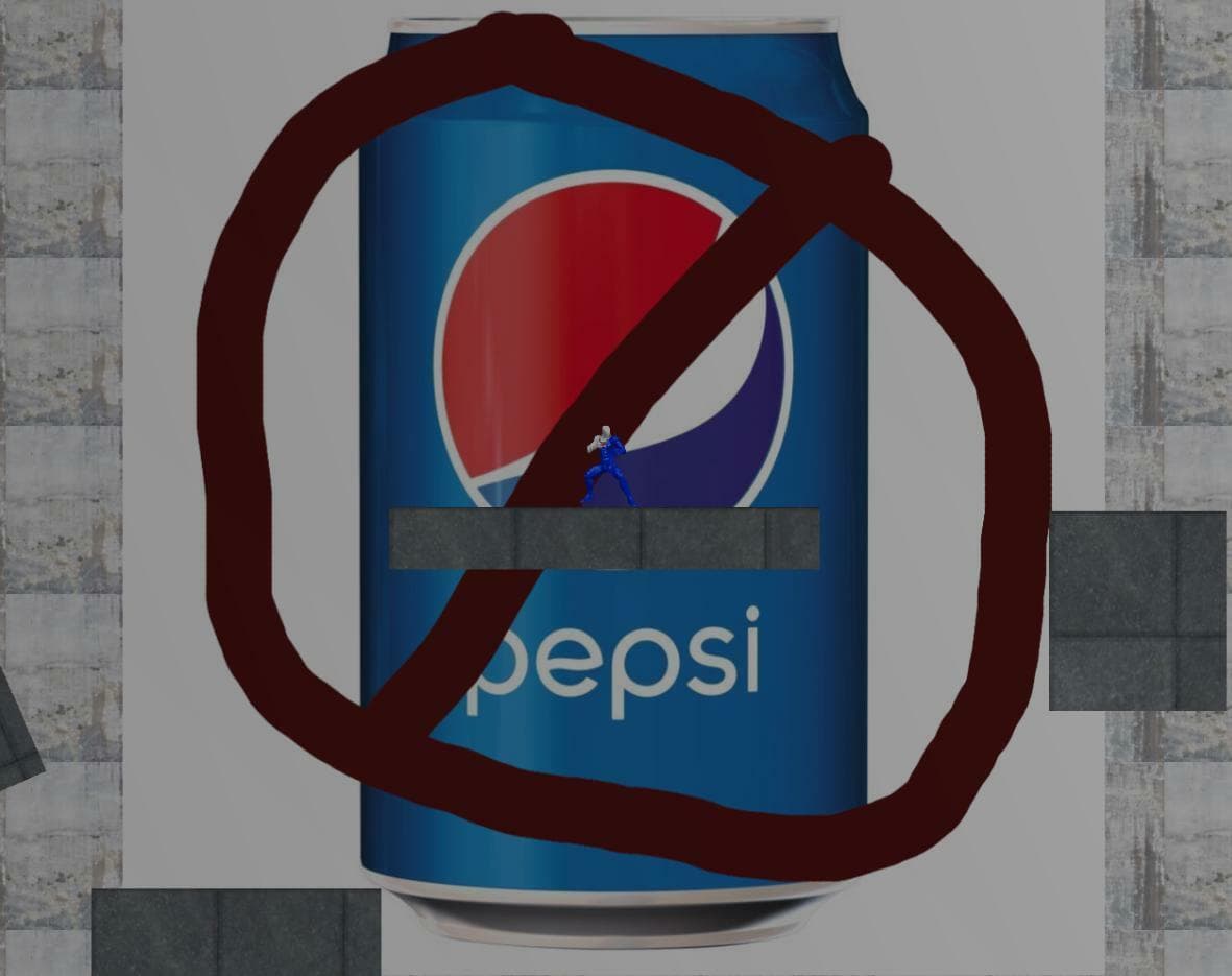 Pepsi-Man. escape from the coke factory. screenshot 4