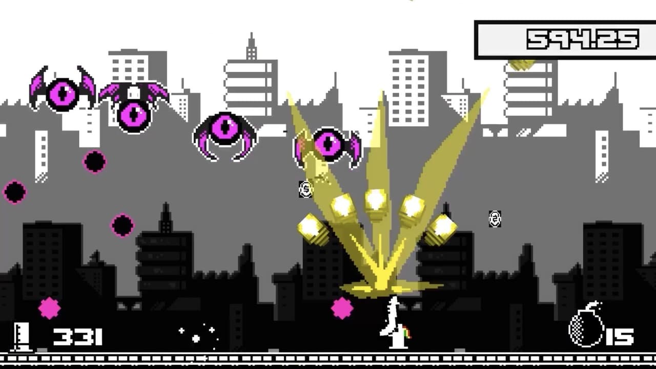 Unichrome: A 1-Bit Unicorn Adventure screenshot 4