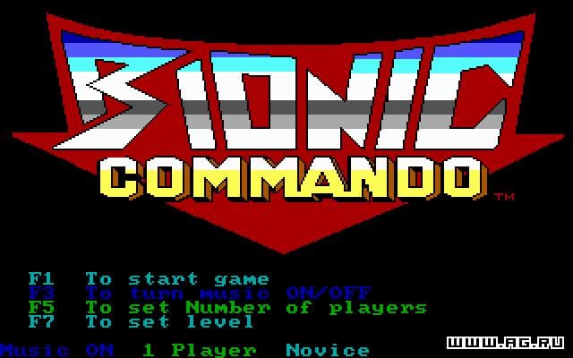 Bionic Commando (1988) screenshot 3