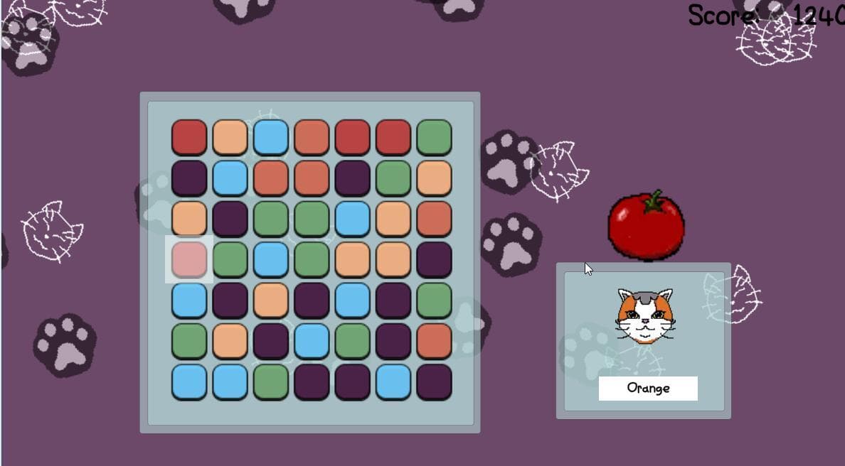 Match 3 Feed Cat screenshot 2