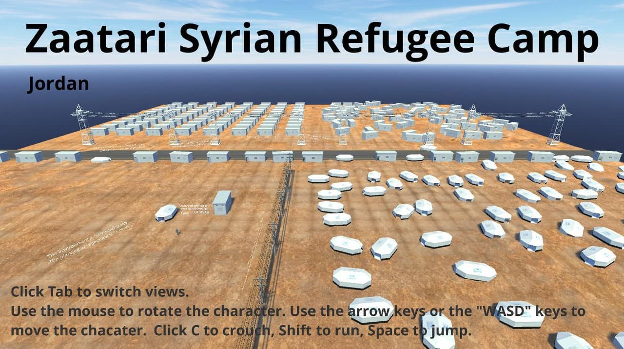 Zaatari Syrian Refugee Camp