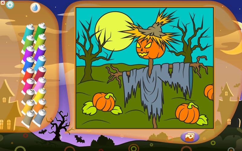 Color by Numbers - Halloween - Free screenshot 3
