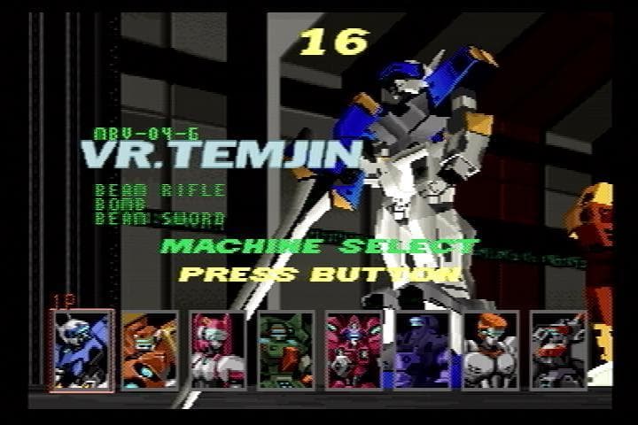 Cyber Troopers Virtual-On screenshot 3