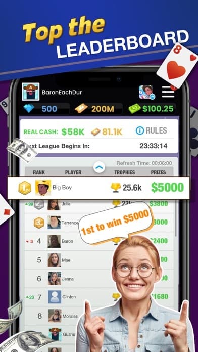 The Queens 21: Solitaire Club