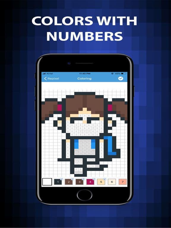 Lit Pixel - Paint With Numbers screenshot 2