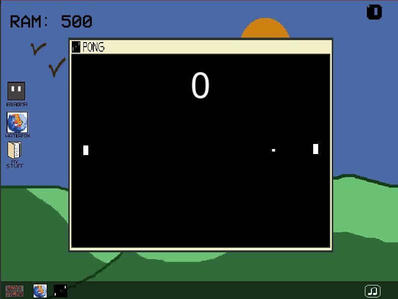 Infected Pong screenshot 2