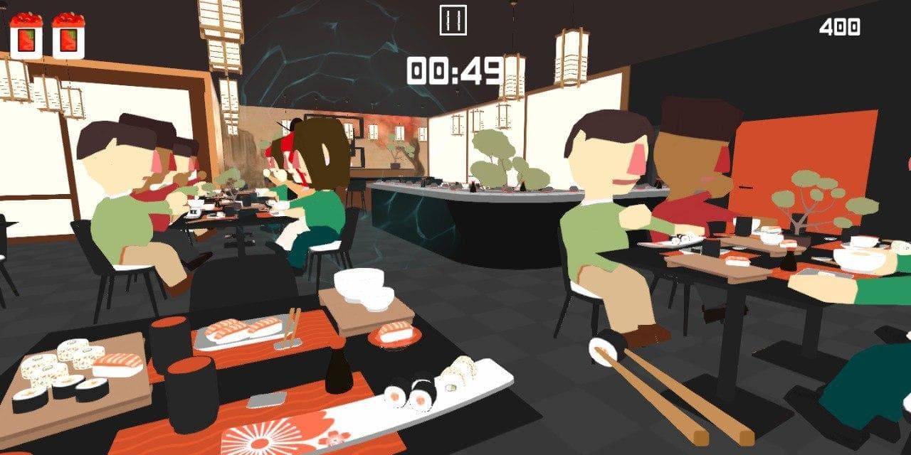 Too much sushi