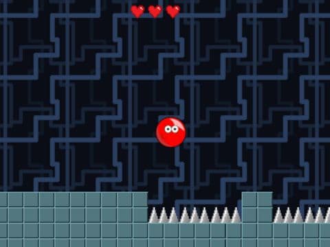 Red Bouncing Ball Attack! screenshot 2
