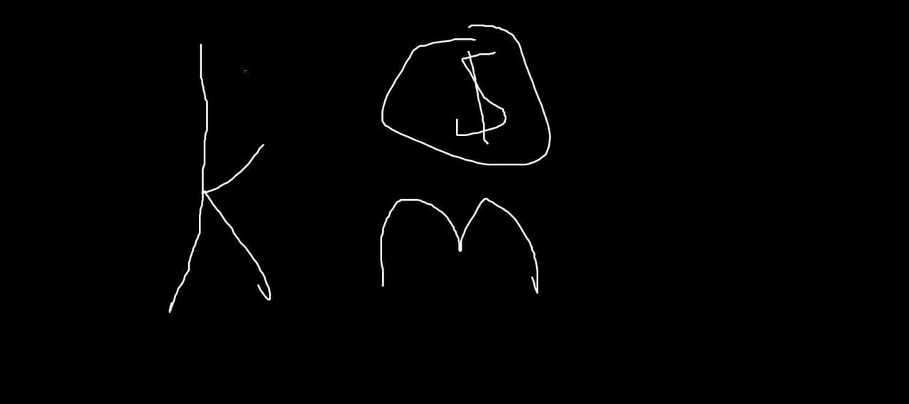 km