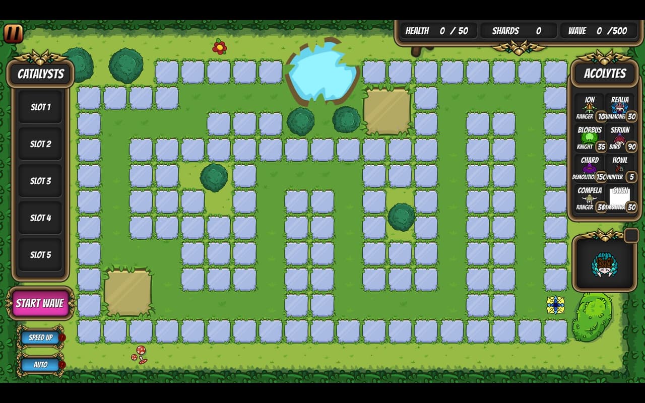 The Catalyst Acolyte Tower Defense screenshot 3