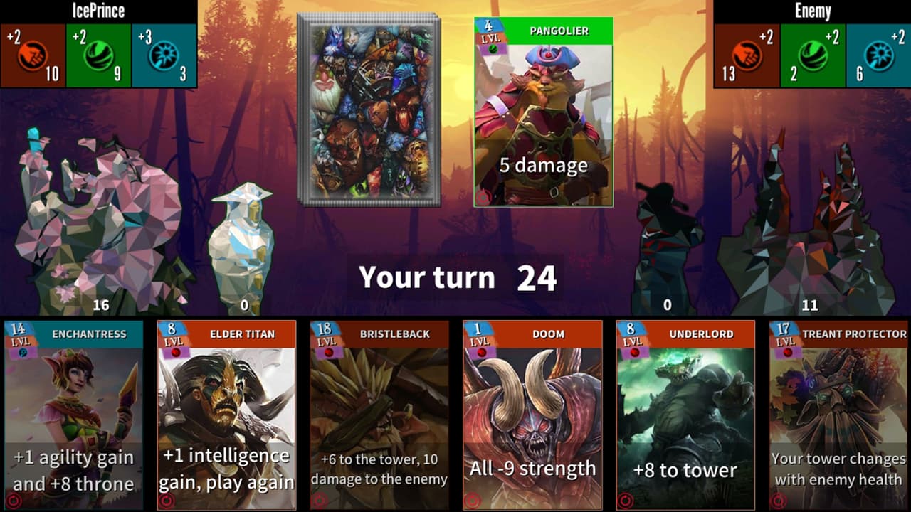 DOTA CARDS: ARCHMAGE screenshot 2