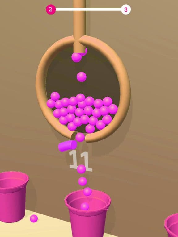 fill buckets with Balls screenshot 3