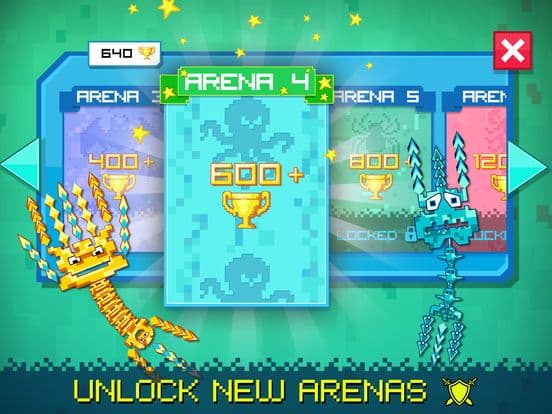 Pixel Sword Fish io screenshot 5