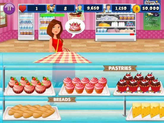Sweet Bakery Cake Shop Cashier screenshot 3