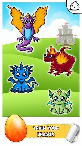 Dragons Evolution -Merge Clicker Kawaii Idle Game screenshot 2