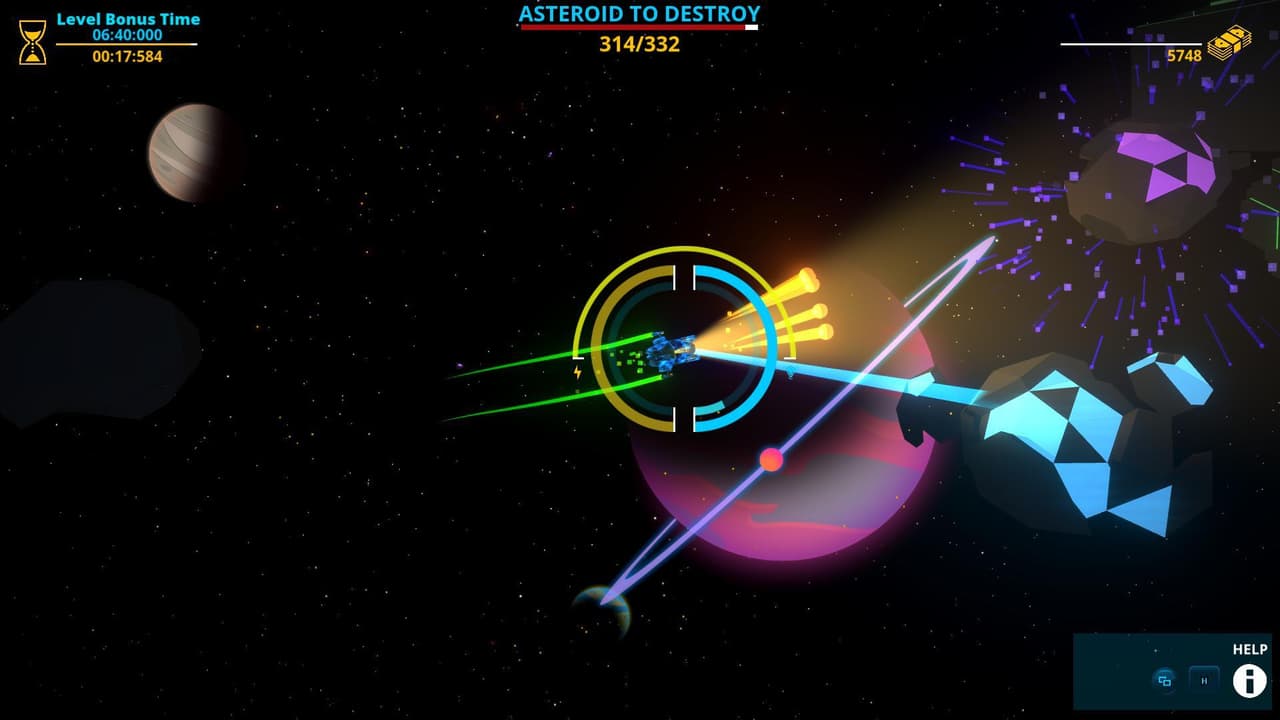 Asteroid Blaster (Solo Byte Games) screenshot 3