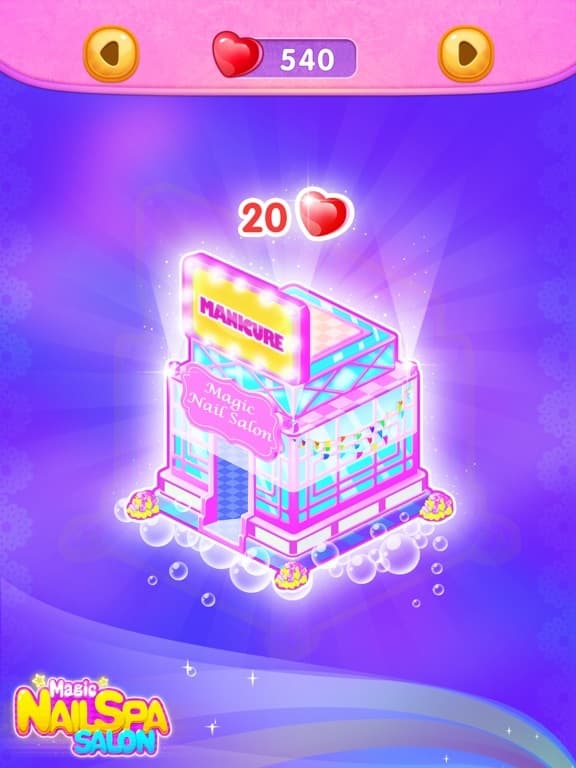 Magic Nail Salon: Girls Makeover Games