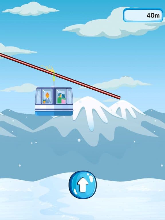 Crazy Ski Lift screenshot 2