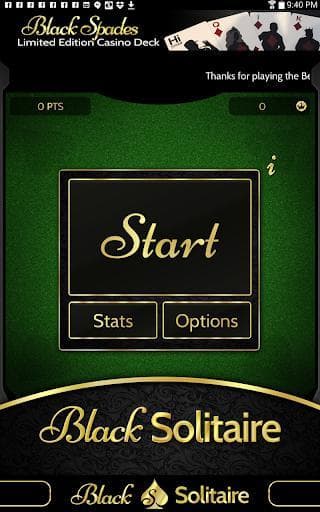 The Black Solitaire Game screenshot 6
