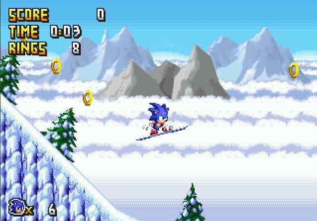 Sonic 3D in 2D screenshot 5