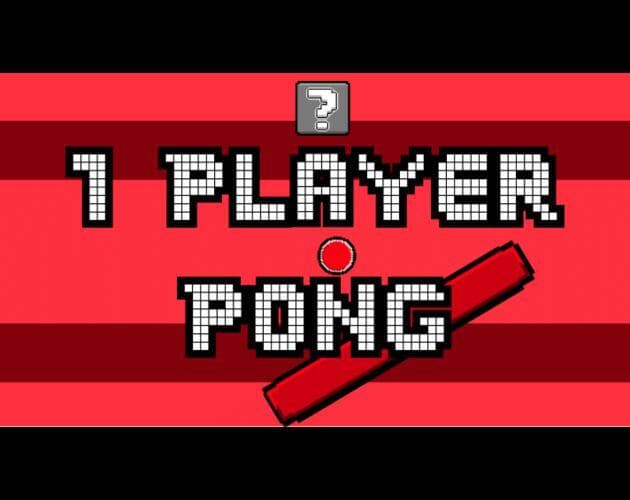 1 Player Pong