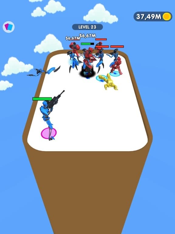 Merge Robots Army screenshot 4