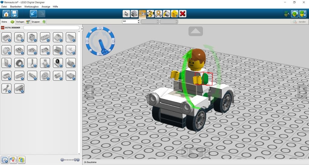 Lego Digital Designer screenshot 6