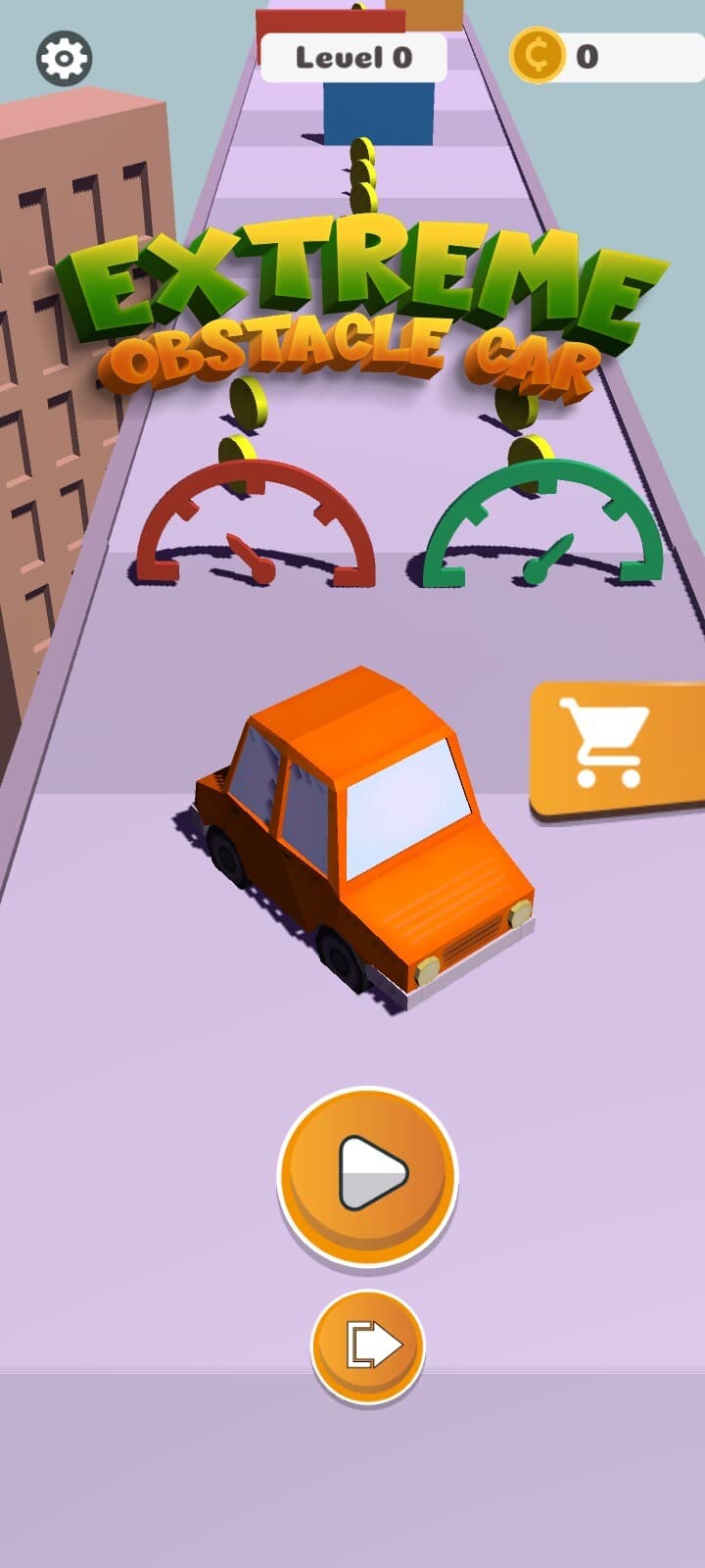 Extreme Obstacle Car screenshot 2