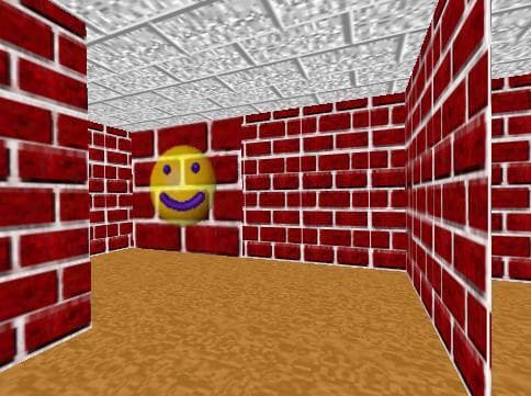 Windows 95 3D Maze but its a Game