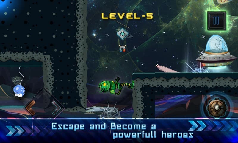 Gravity Heroes Escape 2D screenshot 4