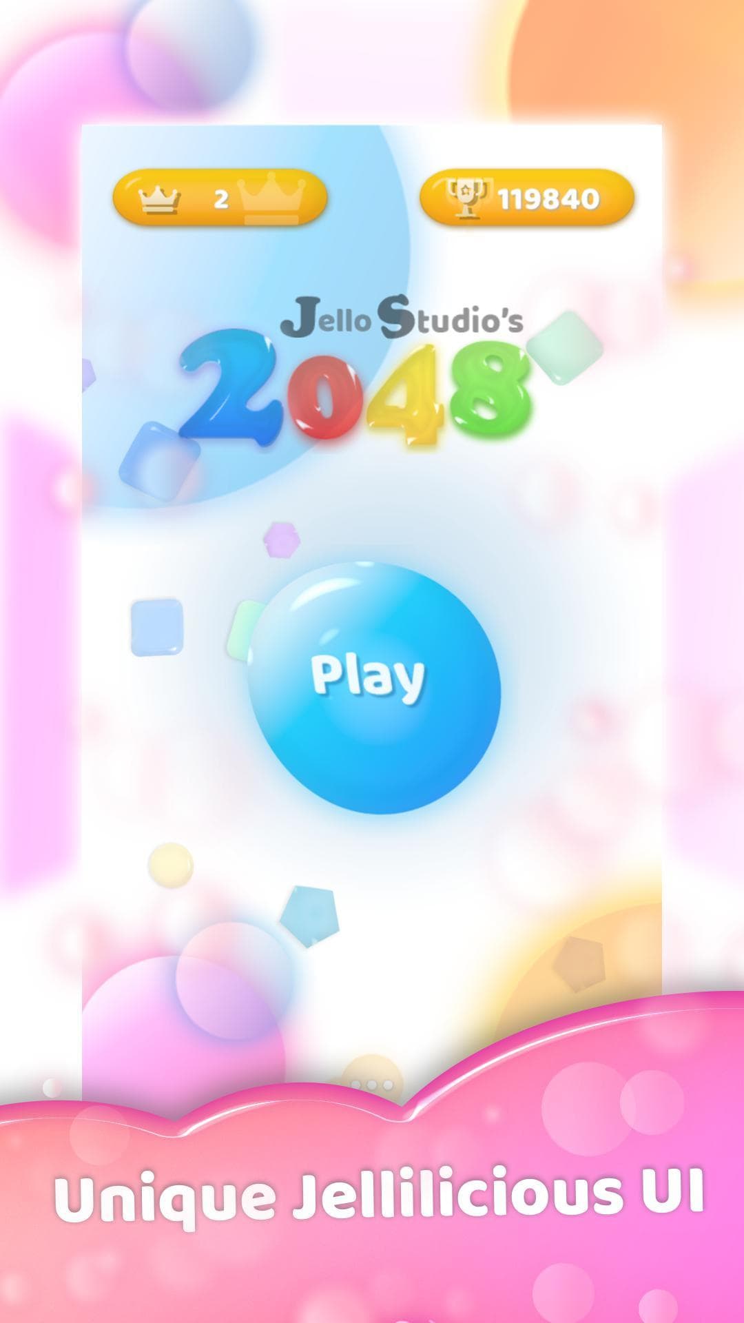 Jelly 2048 screenshot 3