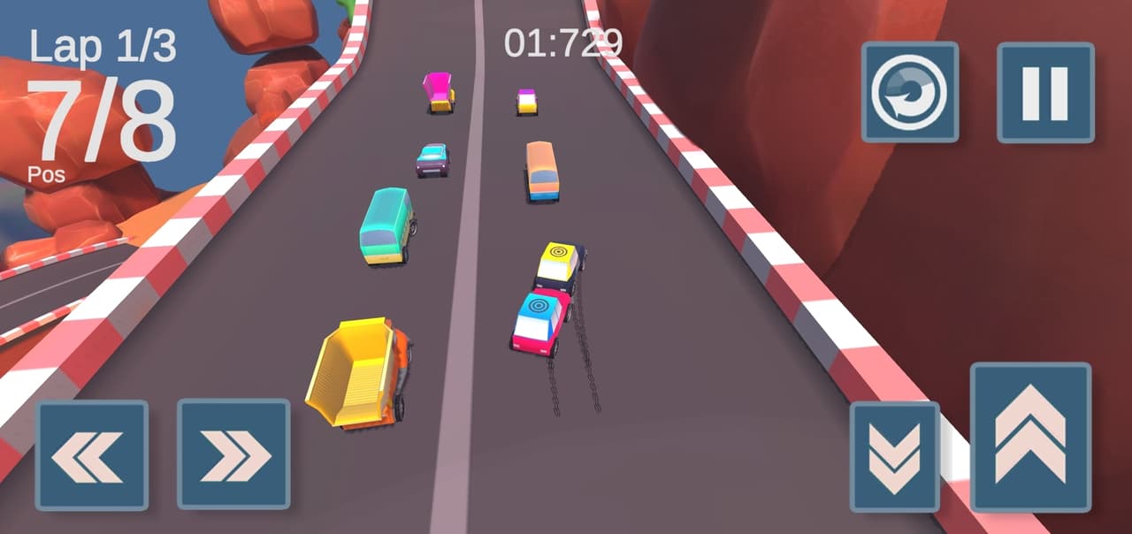Track racing battle simulator screenshot 4