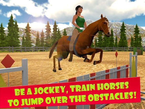 Horse Riding 3D: Show Jumping Full screenshot 2