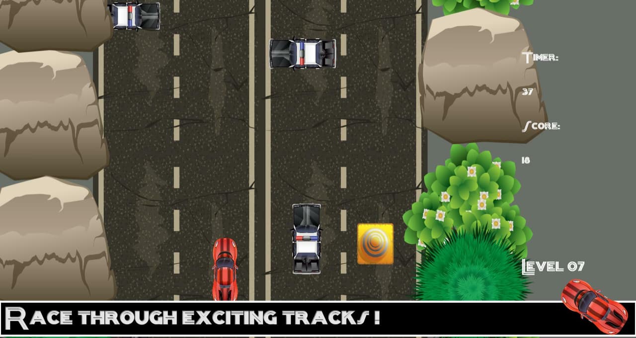 Road Hero Speed Car Racing Theft screenshot 3