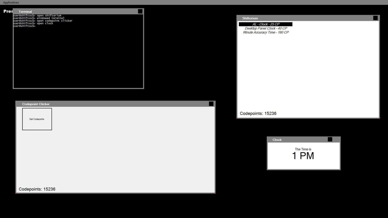 ShiftOS Remade screenshot 5