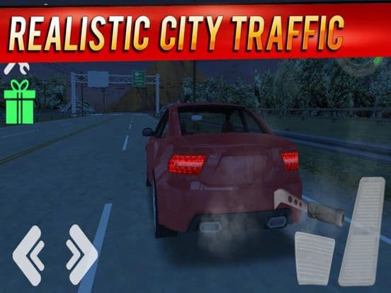 Driving Night Car screenshot 3