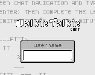Walkie Talkie