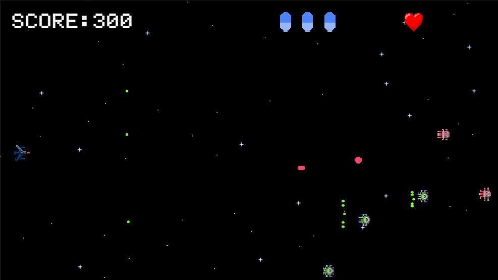 Space Invaders (itch) (Dabrio) screenshot 4