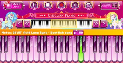 Unicorn Piano screenshot 4