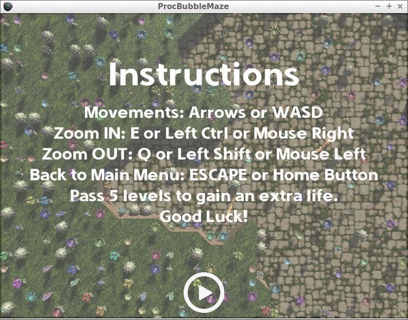 Proc Bubble Maze screenshot 4